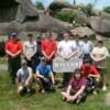 Troop 433 at Devils Den sign